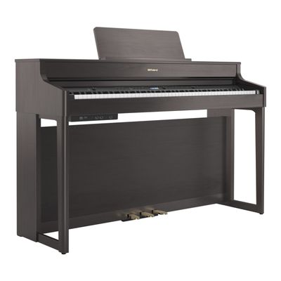 Roland HP702-DR-WSB Digital Piano w/ Stand &amp; Adj. Bench w/ Storage - Dark Rosewood