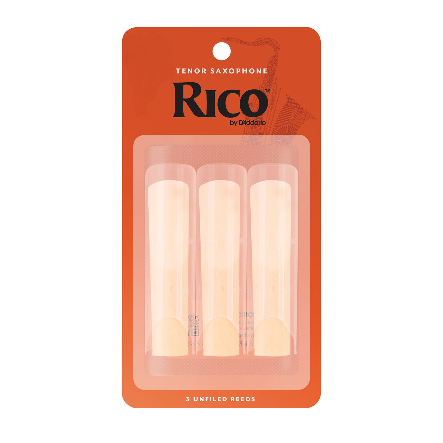 Rico RKA0325 Tenor Sax Reeds 2.5 (3 Pack)
