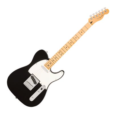 Fender Player II Telecaster Electric Guitar - Black with Maple Fingerboard