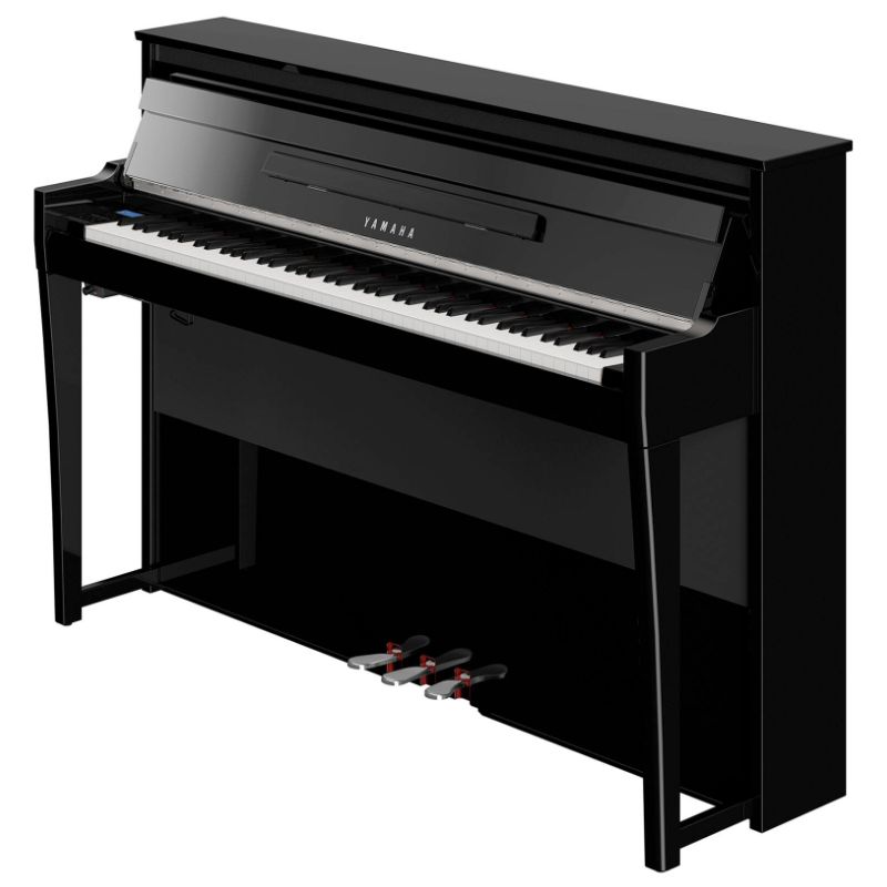 Yamaha AvantGrand NU1XA Digital Upright Piano - Polished Ebony