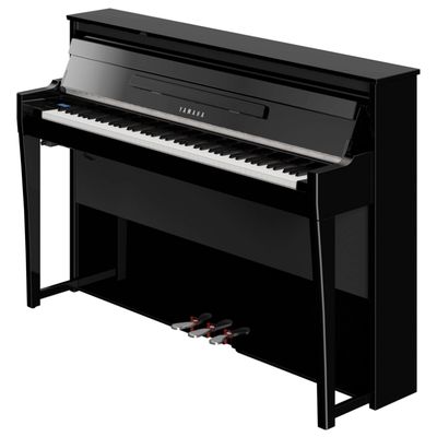 Yamaha AvantGrand NU1XA Digital Upright Piano - Polished Ebony