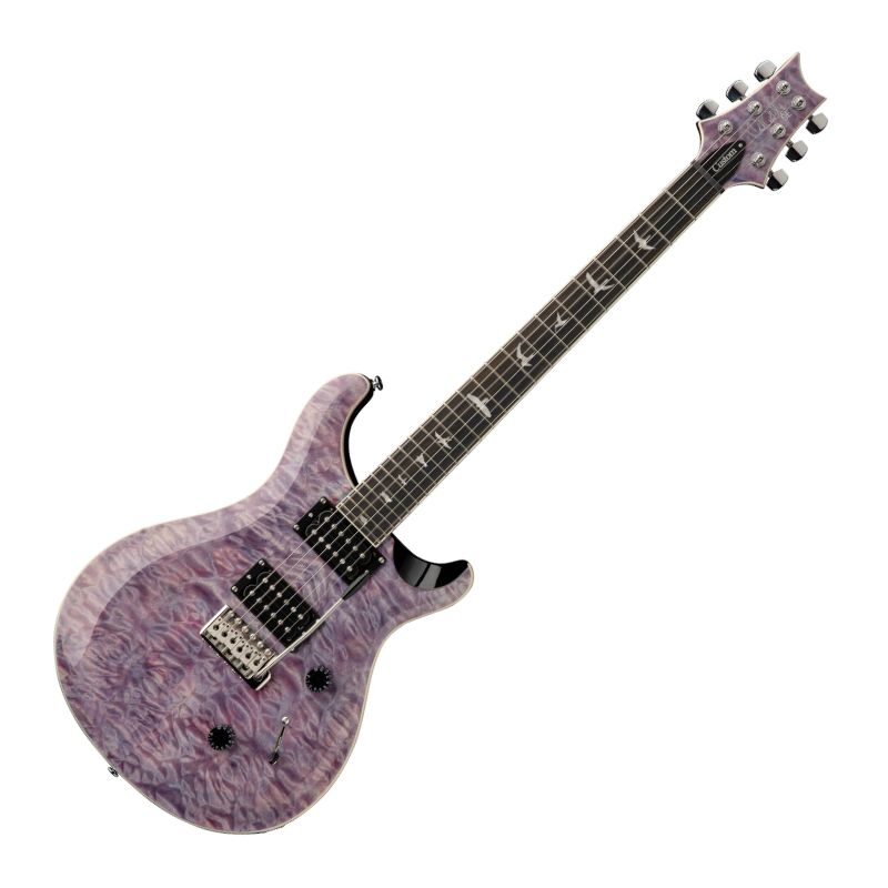 PRS SE Custom 24 Quilt Electric Guitar - Violet with Gig Bag