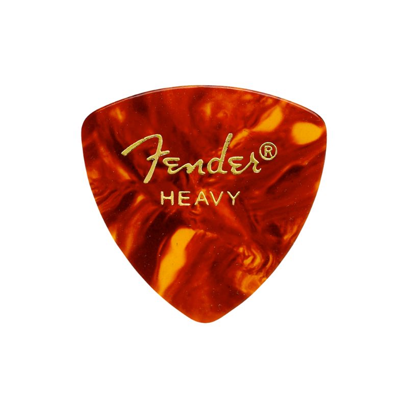 Fender 346 Shape Classic Celluloid Picks - Heavy Tortoise Shell 12-pack