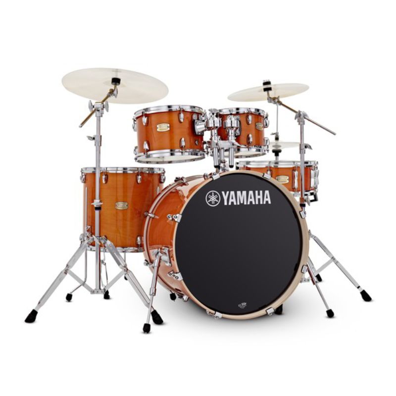 Yamaha SBX0F57 HA Stage Custom 5-PC w/HW780 Honey Amber