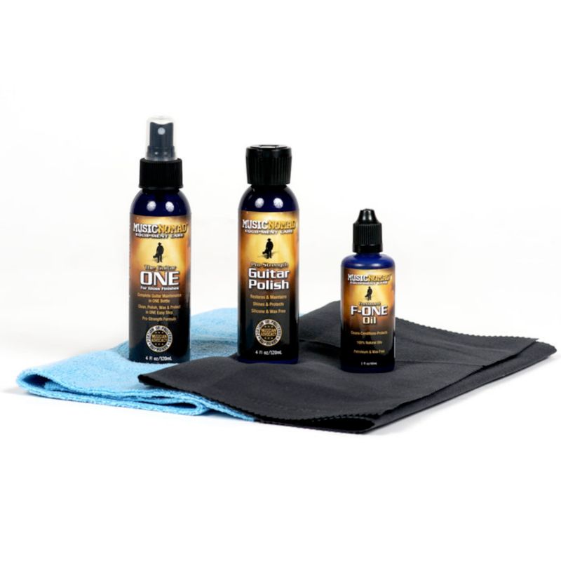 MusicNomad Premium Guitar Care System - 5-piece Kit