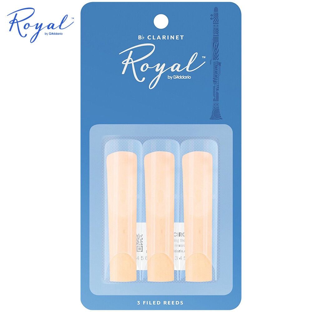 Royal RCB0325 Bb Clarinet Reeds 2.5 (3 Pack)
