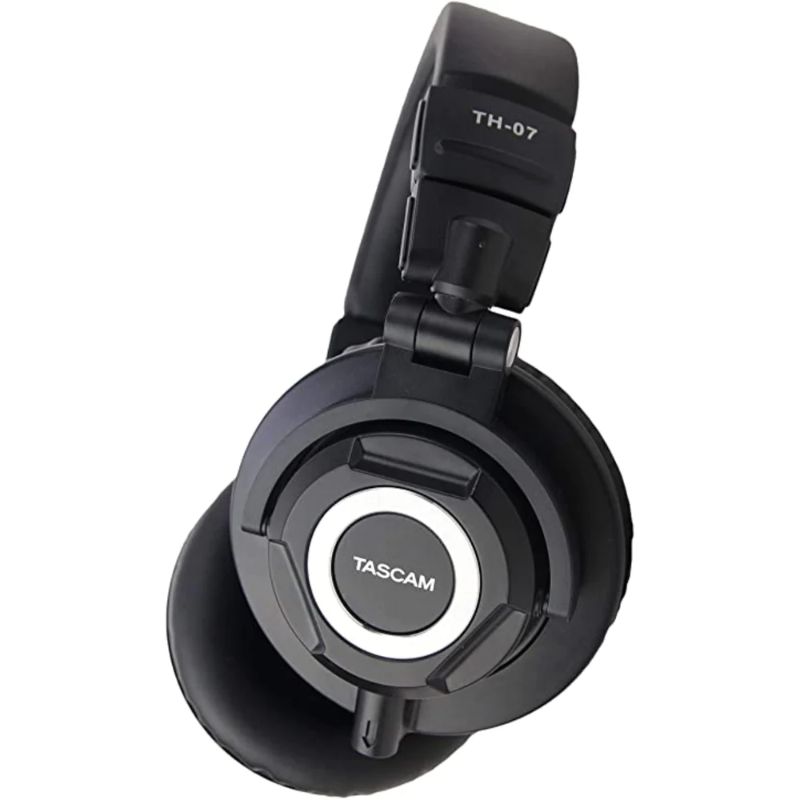 Tascam TH-07HD High-Definition Monitor Headphones - Black