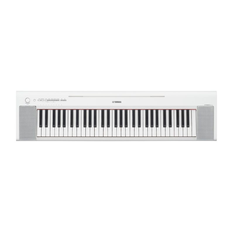 Yamaha NP-15 Piaggero 61-Key Digital Piano w/Adaptor - White
