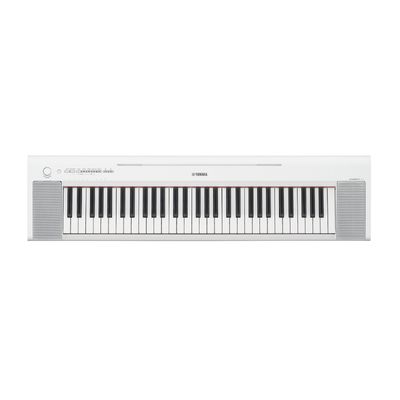 Yamaha NP-15 Piaggero 61-Key Digital Piano w/Adaptor - White