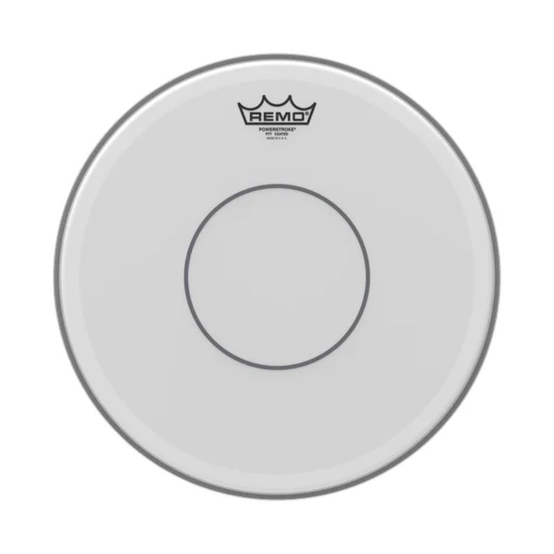 Remo Powerstroke 77 Coated with Clear Dot Snare Drumhead - 14&quot;