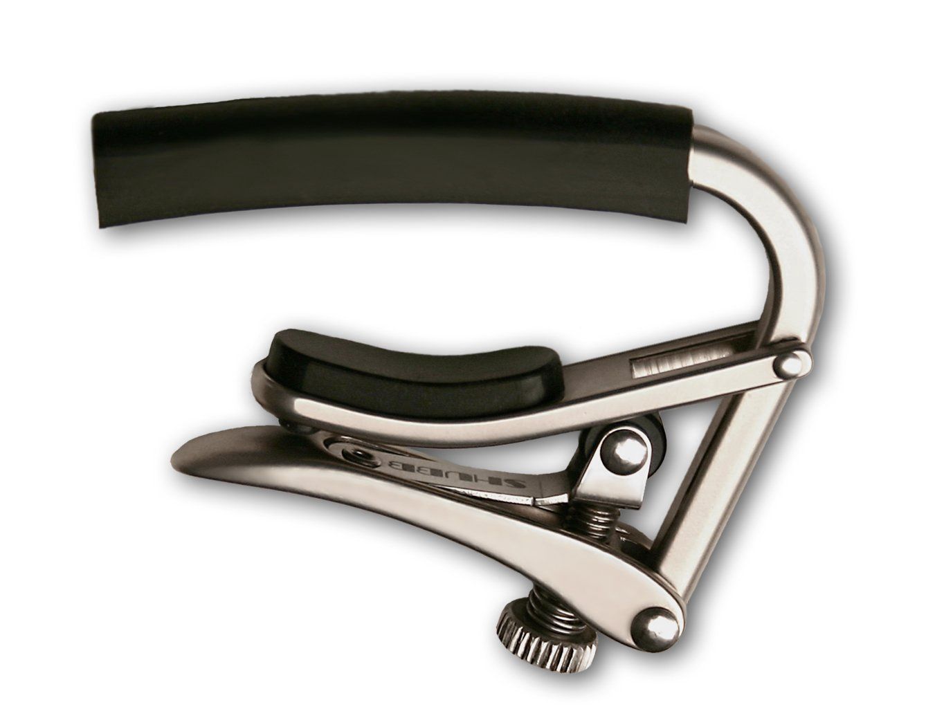 Shubb C4N Standard Capo for 7.25 inch Radius Guitar - Brushed Nickel