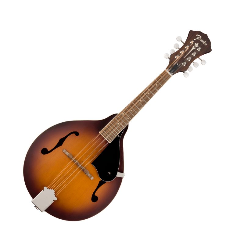 Fender PM-180E Mandolin with Walnut Fingerboard - Aged Cognac Burst