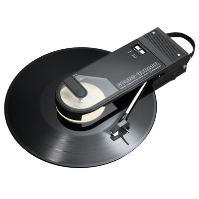 Audio-Technica Sound Burger - Portable Bluetooth Turntable - Black