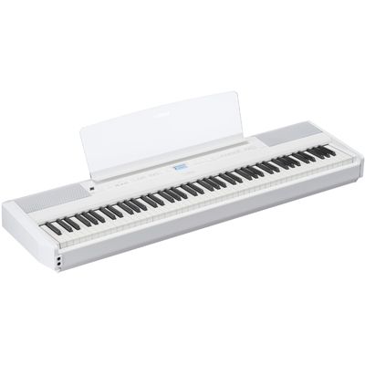 Yamaha P-525 88-key Digital Piano with Speakers - White