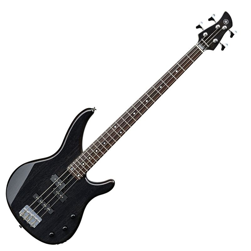 Yamaha TRBX174EW TBL Exotic Wood 4-String Electric Bass Translucent Black