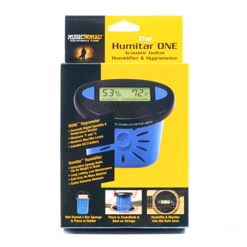 MusicNomad The Humitar One Guitar Humidifier and Hygrometer