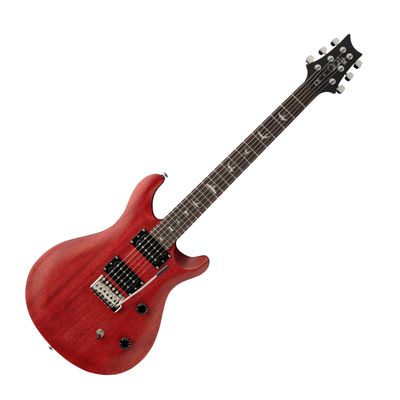 PRS SE CE 24 Standard Satin Electric Guitar - Vintage Cherry Satin