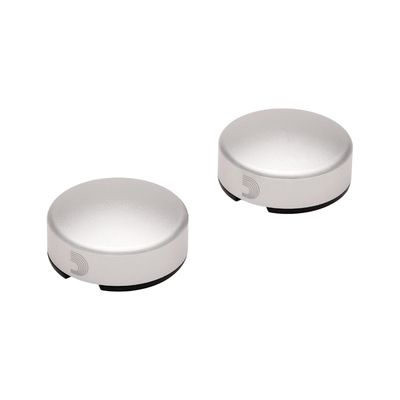 D&#39;Addario XPND Footswitch Topper - Silver 2-pack
