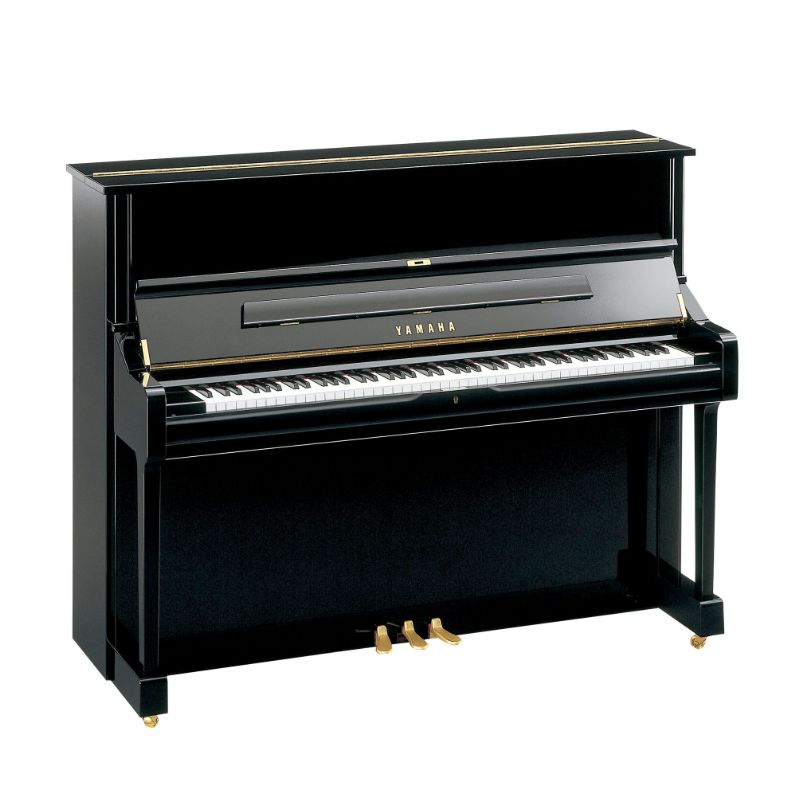Yamaha U1PE Professional Upright Piano Polished Ebony w/ Bench