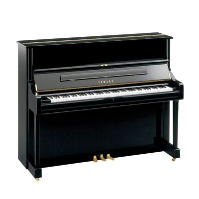 Yamaha U1PE Professional Upright Piano Polished Ebony w/ Bench