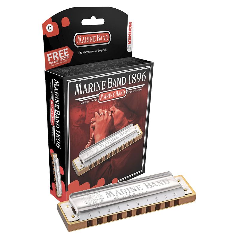 Hohner Marine Band 1896 Harmonica - Key of G