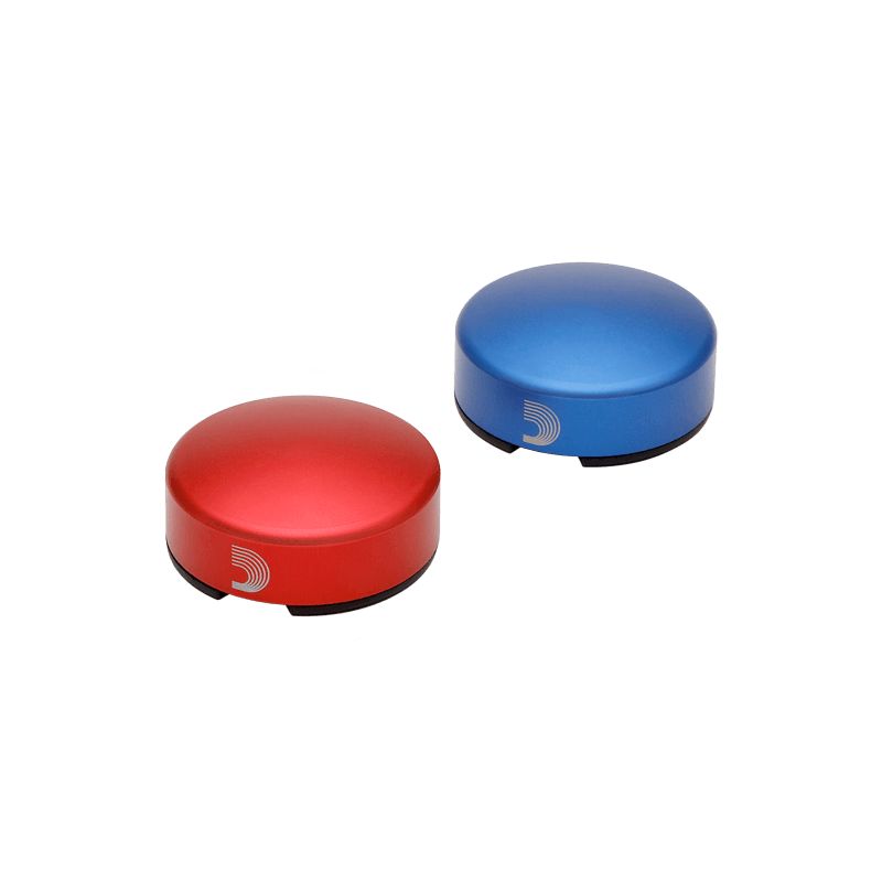 D&#39;Addario XPND Footswitch Topper - Blue/Red 2-pack