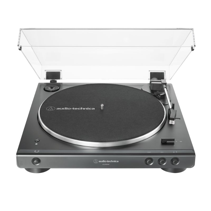 Audio-Technica AT-LP60XBT BK Wireless Bluetooth Belt-Drive Turntable - Black
