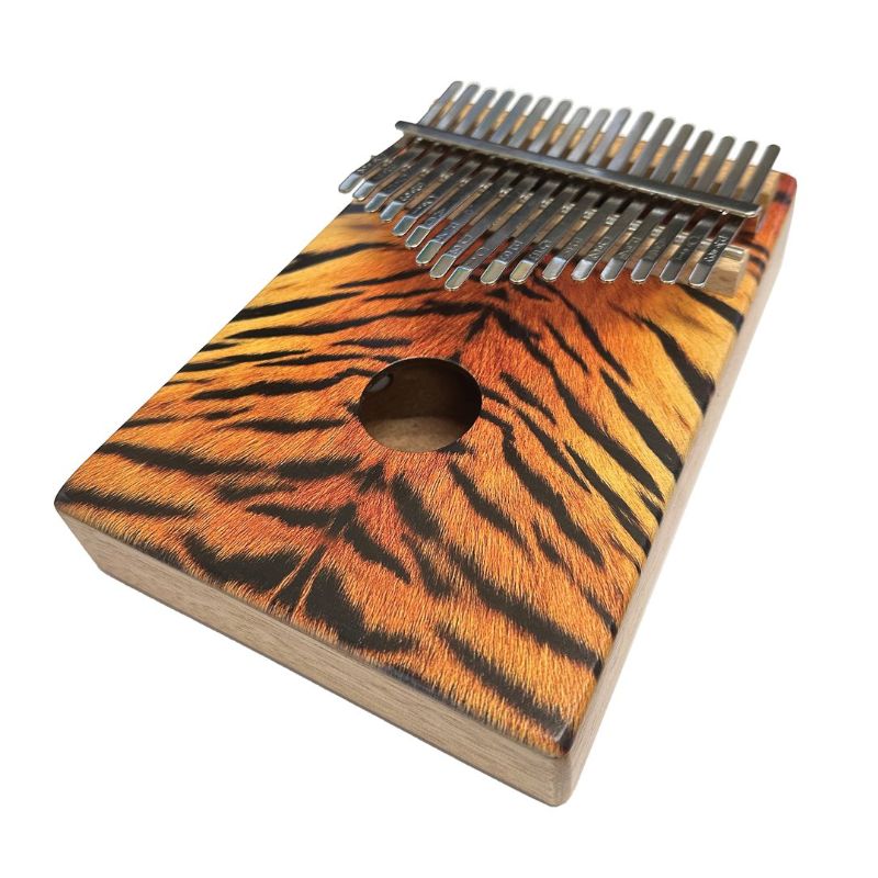 BeaverCreek 17 Note Kalimba - Tiger
