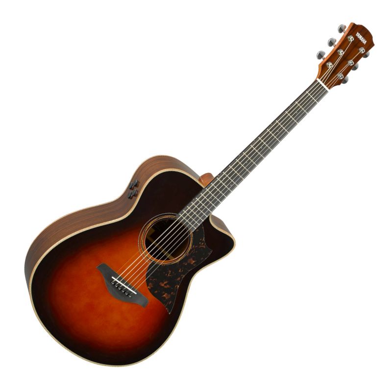Yamaha AC3R ARE Concert Cutaway - Tobacco Sunburst with Hard Bag