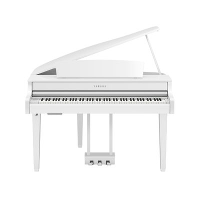 Yamaha Clavinova CLP-865GP Digital Grand Piano with Bench - Polished White