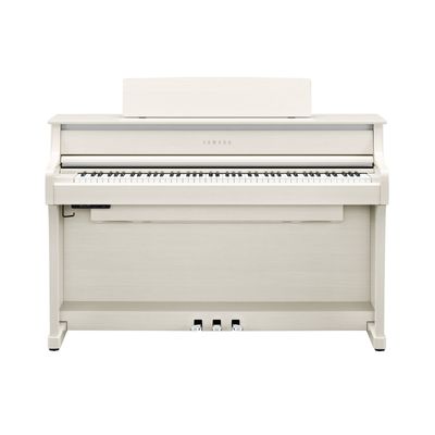 Yamaha Clavinova CLP-875 Console Digital Piano with Bench - White Birch