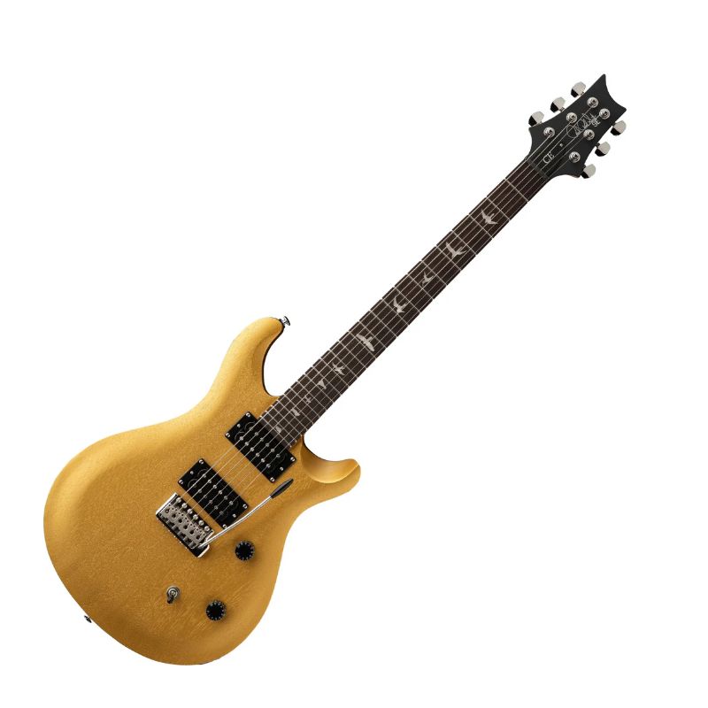 PRS SE CE 24 Standard Satin Electric Guitar - Metallic Gold Satin with Gigbag - Metallic Gold