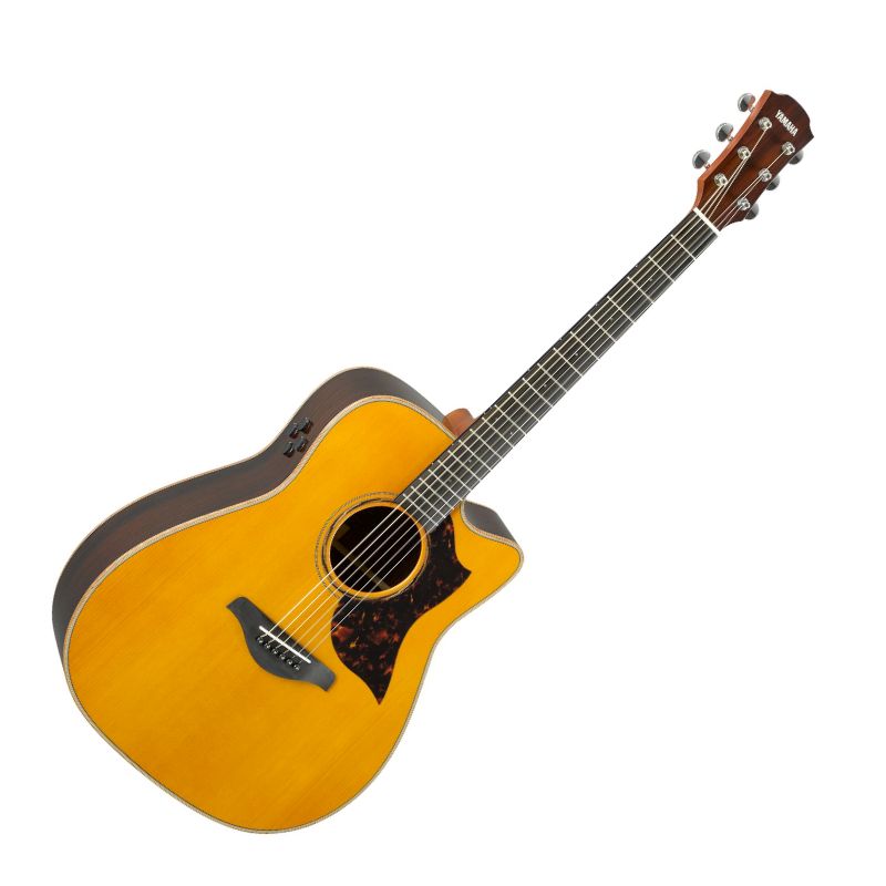 Yamaha A3R ARE Acoustic-Electric Guitar - Vintage Natural with Hard Bag