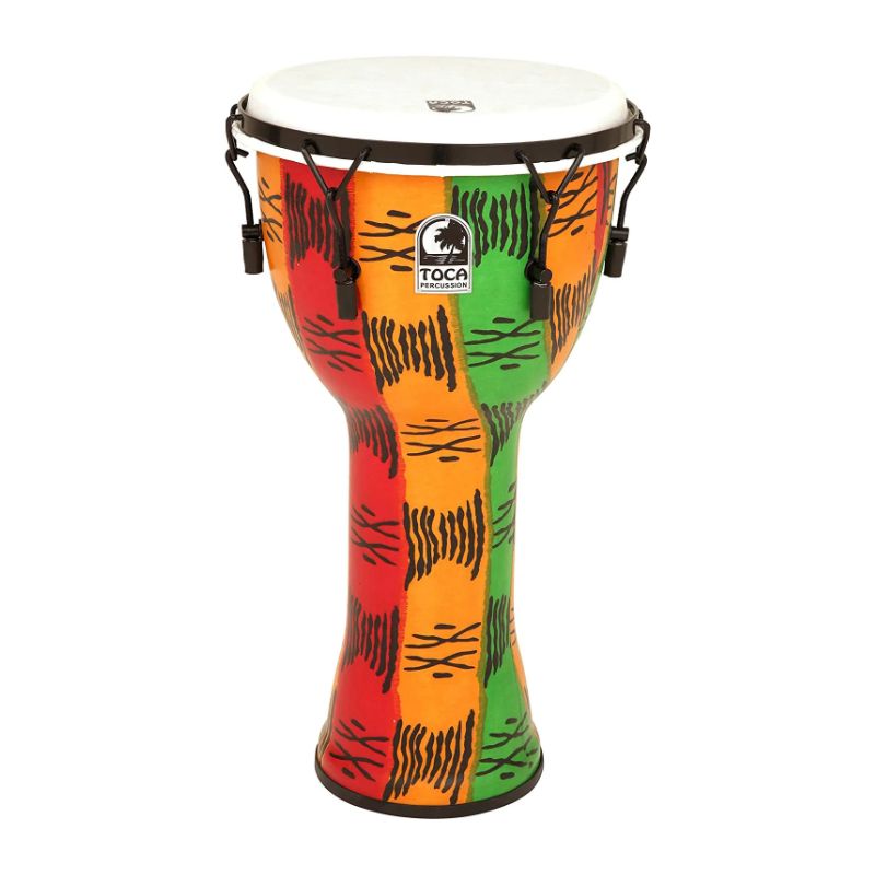 Toca Percussion 10&quot; Freestyle II Mechanicaly Tuned Djembe - Spirit