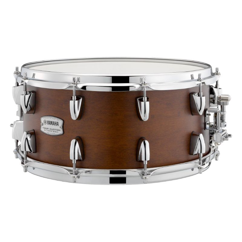 Yamaha Tour Custom Snare Drum - 6.5 x 14&quot; - Chocolate Satin