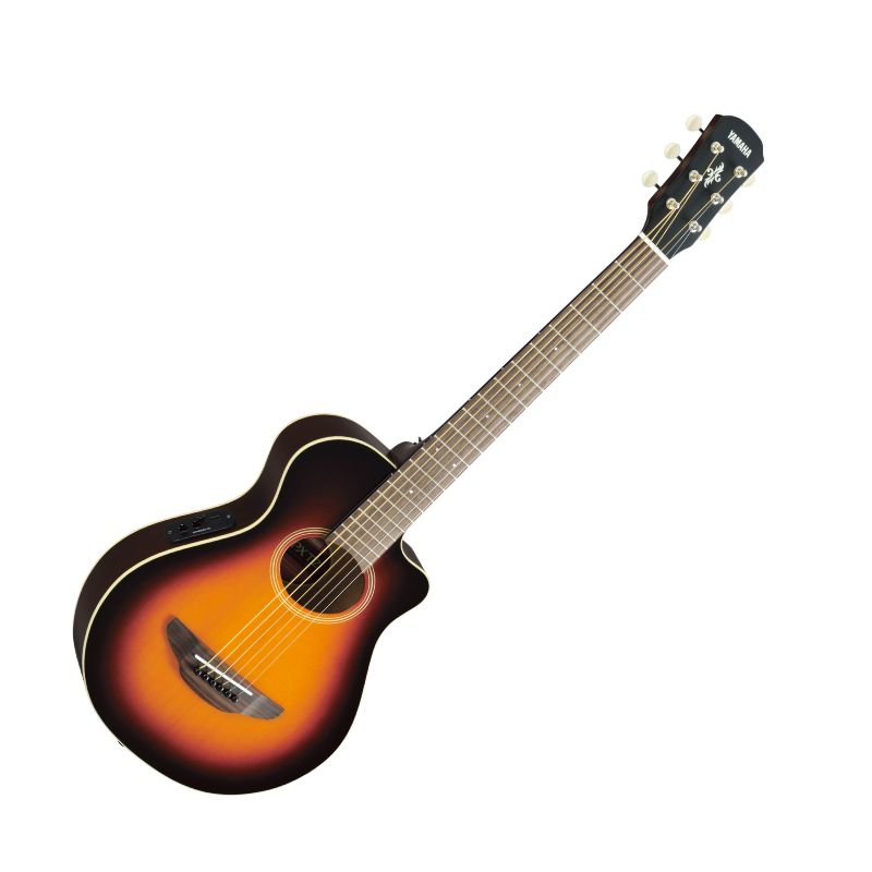 Yamaha APXT2 3/4-size Thinline Cutaway Acoustic-Electric Guitar - Old Violin Burst with Gig Bag