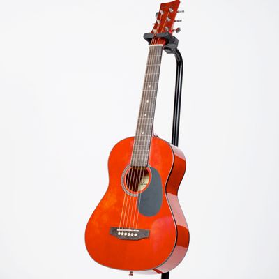 BeaverCreek BCTD401TR 1/2 Size Acoustic Guitar - Trans Red
