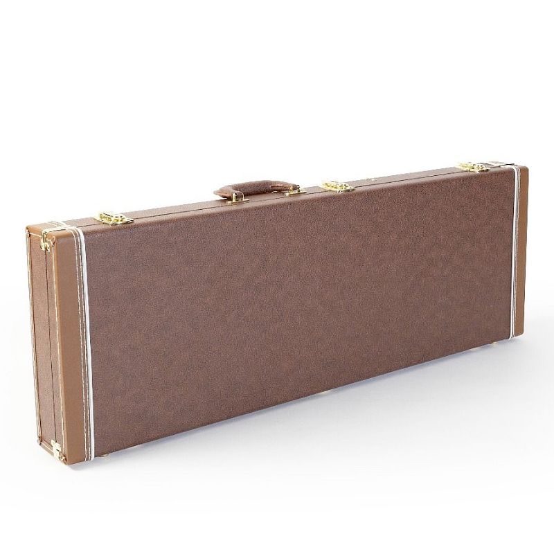 Yamaha Deluxe Rectangular Hard Case for Electric Guitar - Brown