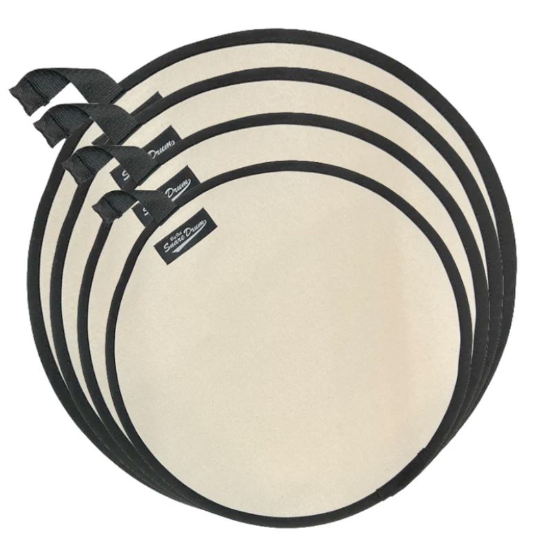 Big Fat Snare Drum Quesadilla Drum Set Topper Pack - 10&quot;, 12&quot;, 14&quot;, 16&quot;