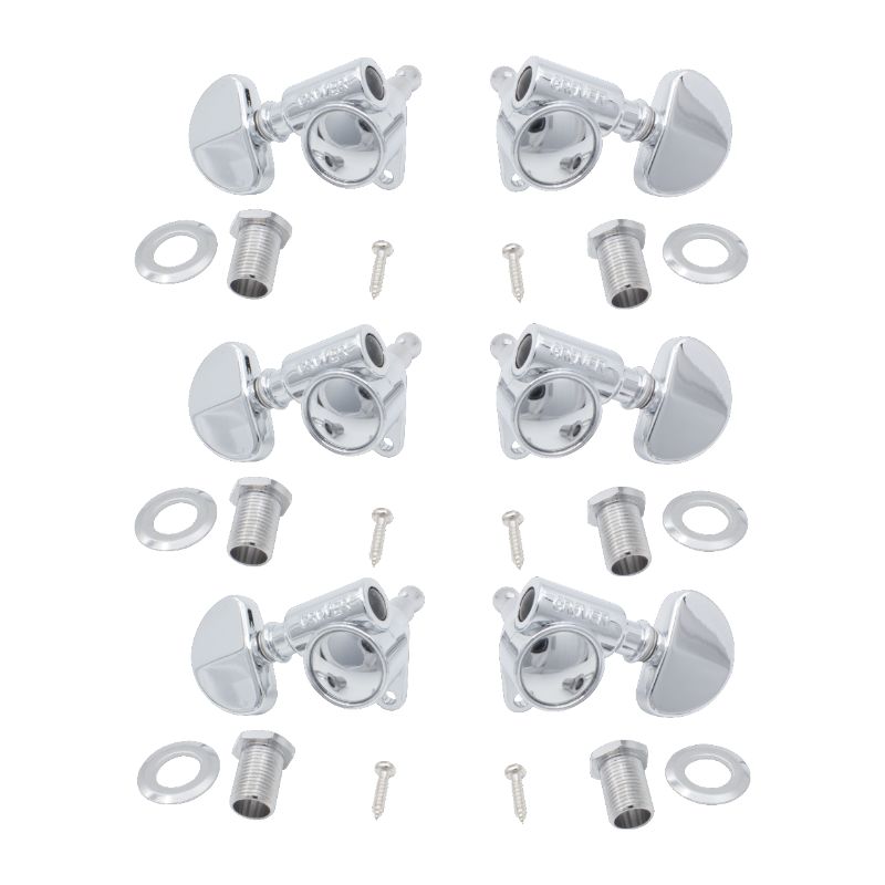 Grover 102C Original Rotomatics Tuning Machines Set - Chrome