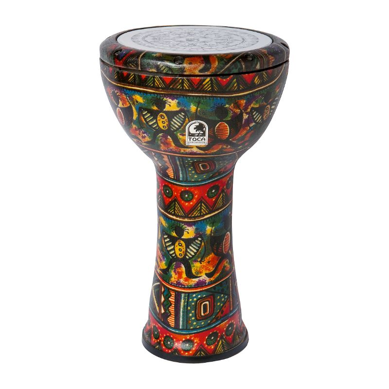 Toca Percussion 9&quot; Freestyle Mechanically Tuned Doumbek - African Dance