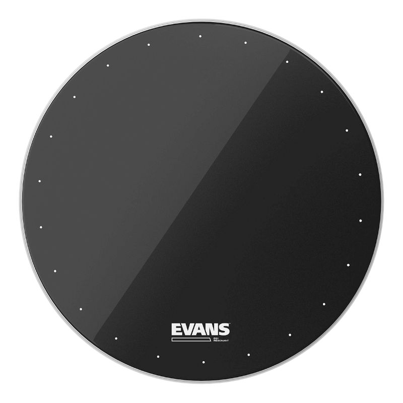 Evans BD20RA - 20&quot; EQ1 Resonant Black Drumhead