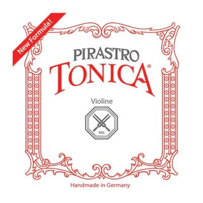 Pirastro Tonica Violin String Set - 4/4 Size Aluminum with Ball-end E