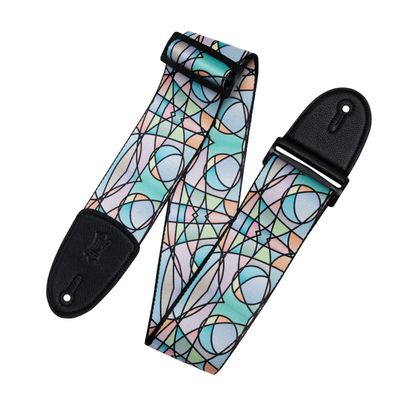 Levy&#39;s Stained Glass Guitar Strap - Pastel