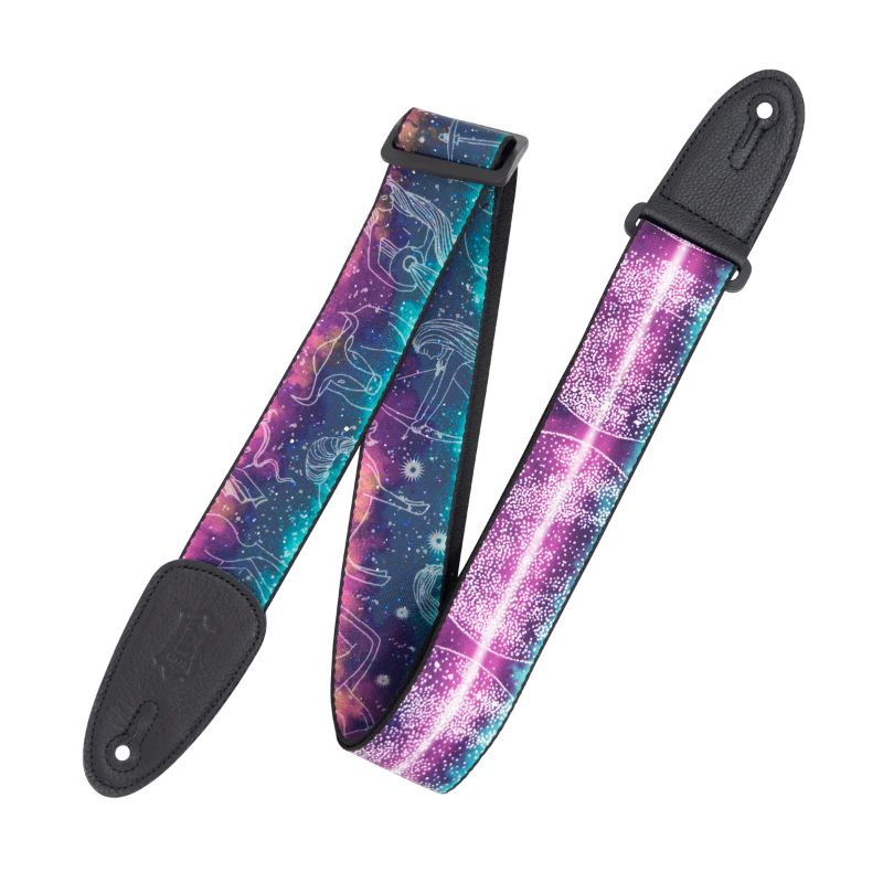 Levy&#39;s 2&quot; Solar Series Poly Guitar Strap - Cosmic Print