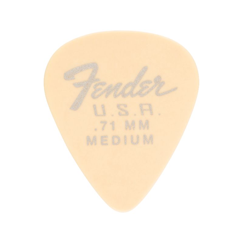 Fender Original Delrin Guitar Picks 12-pack - .71mm Olympic White