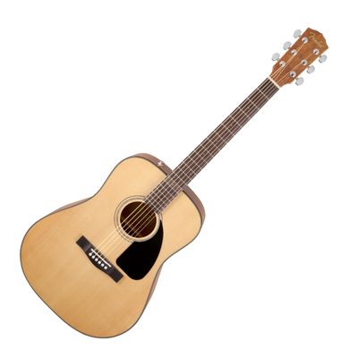 Fender CD-60 Dreadnought Acoustic Guitar - Natural with Hardshell Case