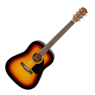 Fender CD-60 Dreadnought Acoustic Guitar - Sunburst with Hardshell Case