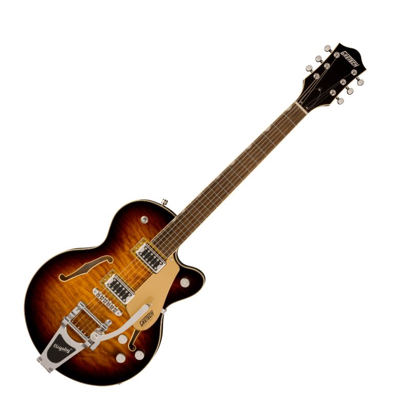 Gretsch G5655T-QM Electromatic Center Block Jr. Quilt Semi-hollowbody Electric Guitar - Sweet Tea