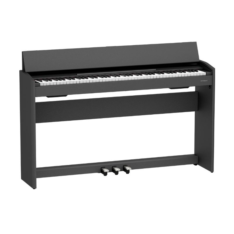 Roland F107 Digital Upright Piano - Black